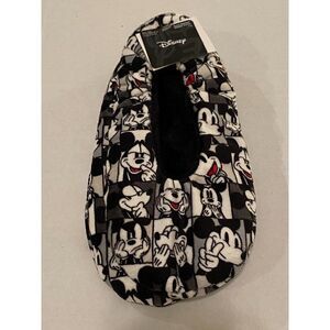 Mickey Mouse Fuzzy Babba S/M Sherpa Slipper Socks